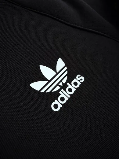 Кофта Adidas чорна — складова набору Набір Adidas зима кофта та штани футболка шапка чорний