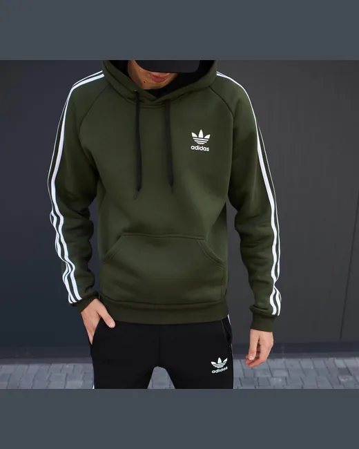 Хакі худі Adidas