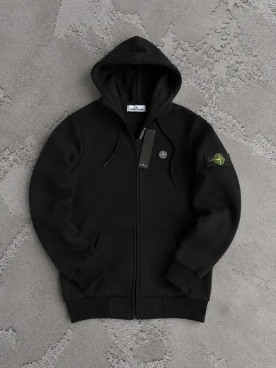 Зіп-худі Stone Island чорне
