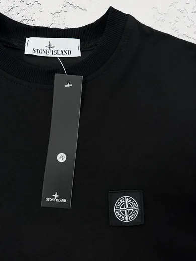 Світшот Stone Island чорний фото 5