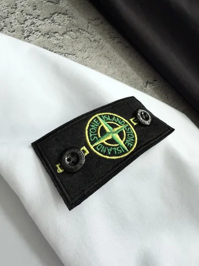 Світшот Stone Island білий фото 6