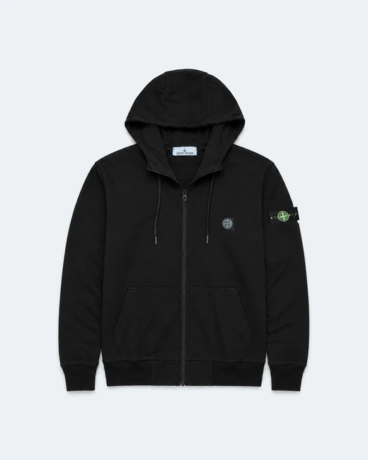 Зіп-худі Stone Island чорний