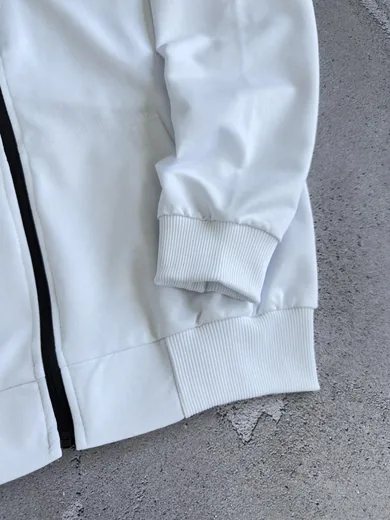 Зіп-худі Stone Island білий фото 8