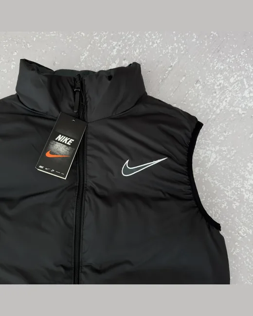 Жилет Nike двох сторонній чорний/смарагдовий фото 6