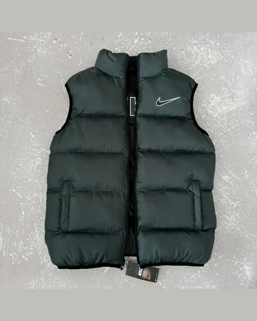 Жилет Nike двох сторонній чорний/смарагдовий фото 9