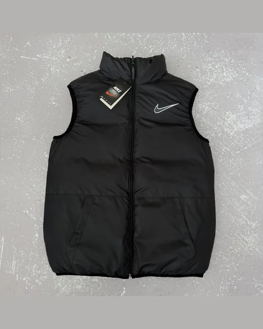 Жилет Nike двох сторонній чорний/смарагдовий фото 8