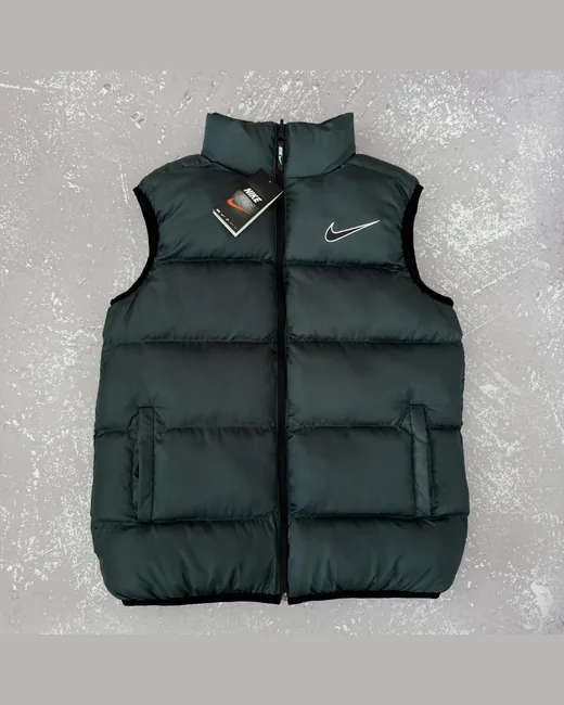 Жилет Nike двох сторонній чорний/смарагдовий фото 11