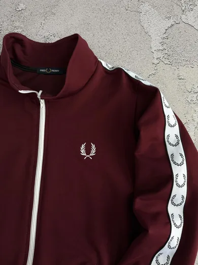 Кофта Fred Perry бордова фото 8
