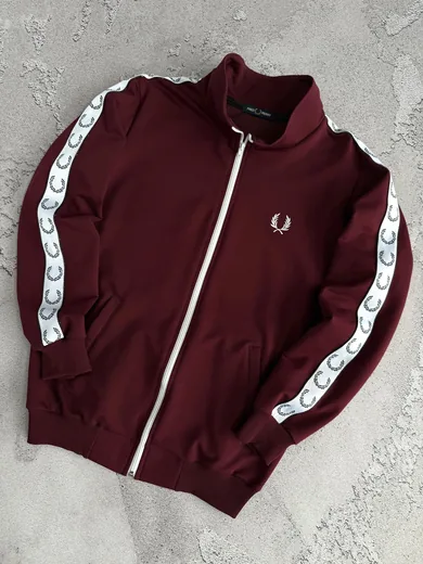 Кофта Fred Perry бордова фото 2