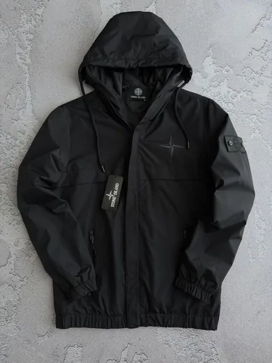 Вітрівка Stone Island чорна