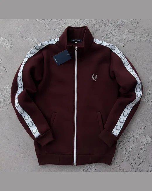 Кофта Fred Perry бордо фото 7