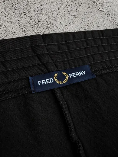 Набір Fred Perry зима кофта бордова та штани чорні фото 8