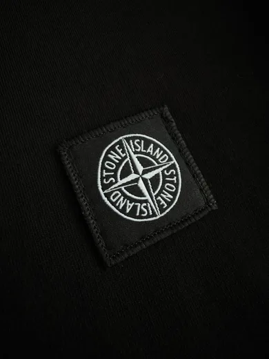 Набір Stone Island чорний світшот та штани фото 5