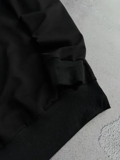 Набір Stone Island чорний світшот та штани фото 3