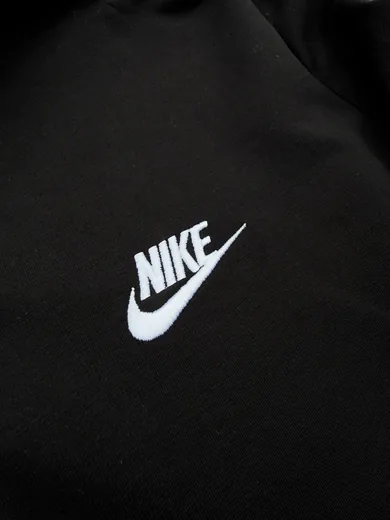 Зіп-худі Nike лампас чорне фото 5