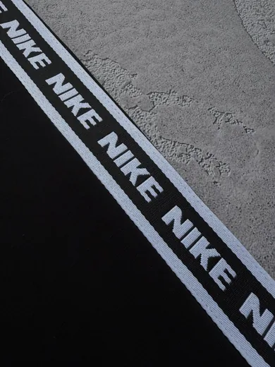 Зіп-худі Nike лампас чорне фото 4