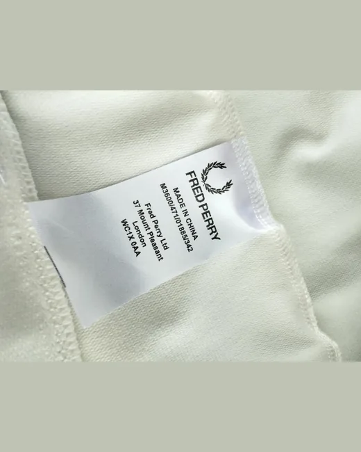 Кофта Fred Perry молочна фото 4
