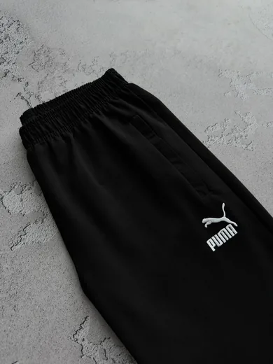 Штани Puma чорні з вишивкою фото 2