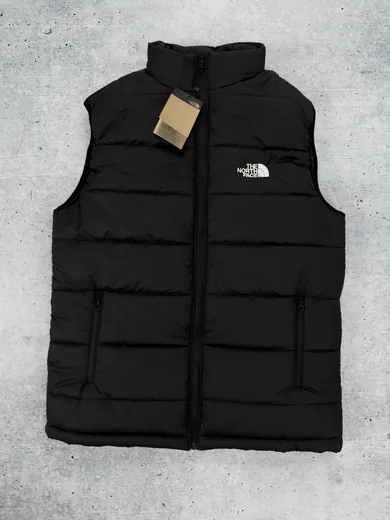 Жилет The North Face чорний — складова набору Набір The North Face жилет зіп-худі білий штани