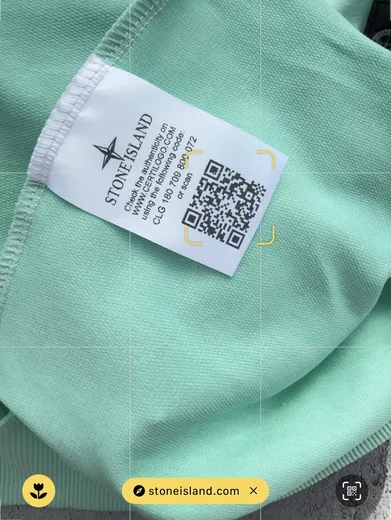 Світшот Stone Island м’ятний фото 10