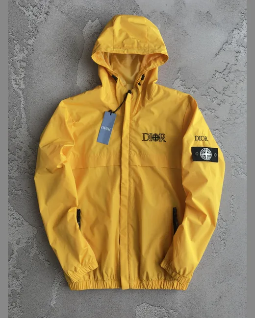 Вітрівка Stone Island-DI жовта