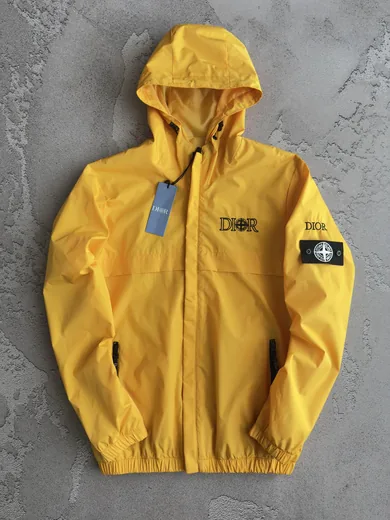 Вітрівка Stone Island-DI жовта
