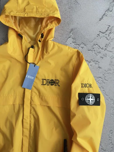 Вітрівка Stone Island-DI жовта фото 2