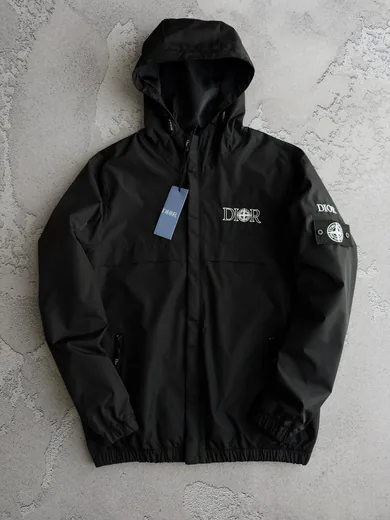 Вітрівка Stone Island-DI чорна