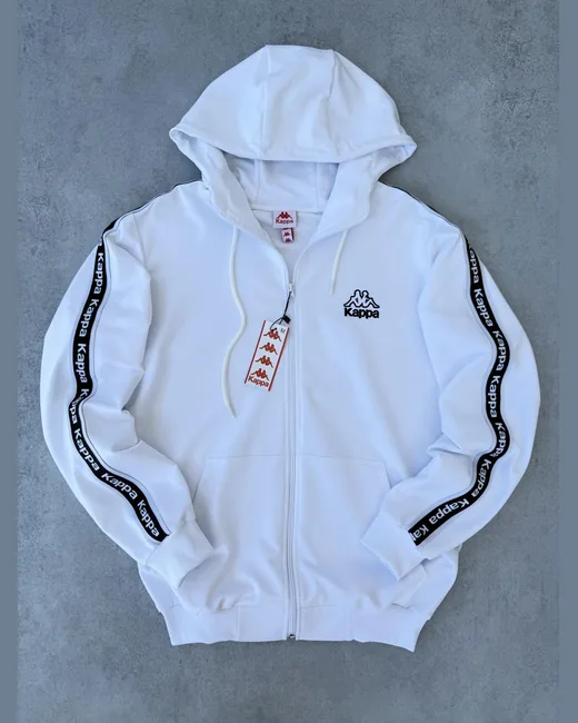 Зіп-худі Kappa білий