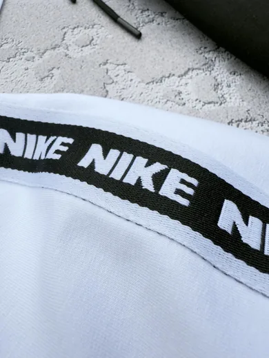 Зіп-худі Nike лампас біле фото 6