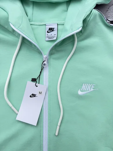 Зіп-худі Nike лампас м’ятне фото 3