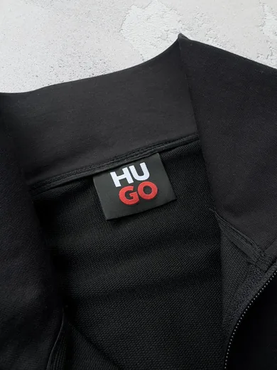 Костюм HUGO кофта та штани чорний — складова набору Набір HUGO вітрівка кофта та штани чорні