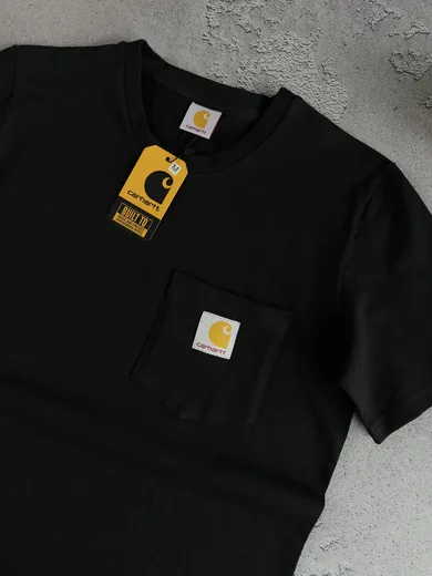 Футболка Carhartt чорна фото 3