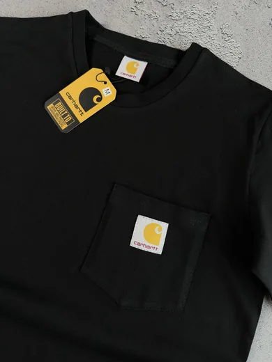Футболка Carhartt чорна фото 2