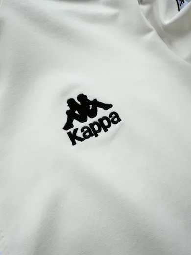 Кофта лампас Kappa молочна фото 7