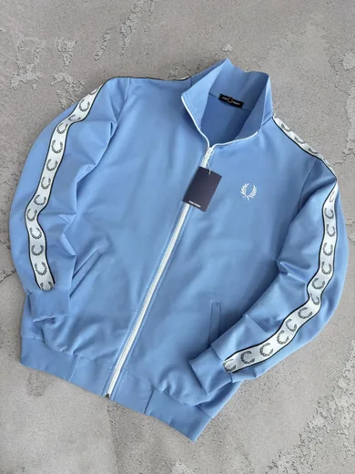 Кофта Fred Perry блакитна фото 2