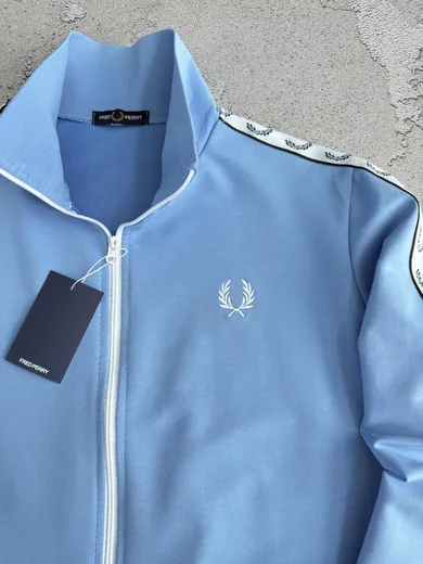 Кофта Fred Perry блакитна фото 5