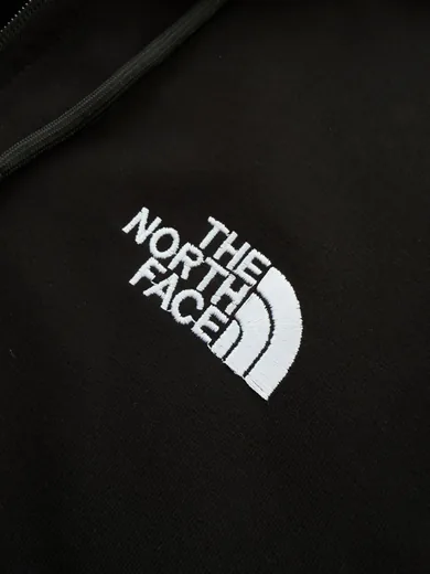 Зіп-худі The North Face чорне — складова набору Набір The North Face вітрівка зіп-худі та штани чорний