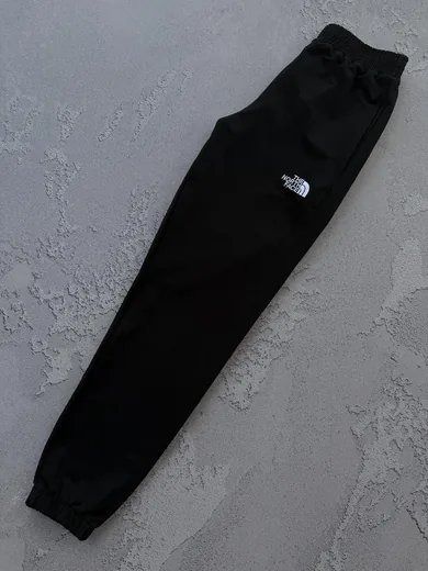 Штани The North Face — складова набору Набір The North Face вишивка зіп-худі та штани чорні