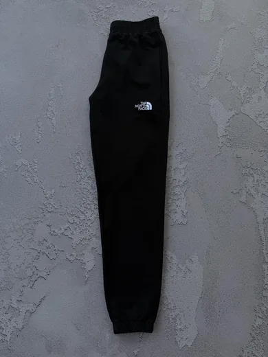 Штани The North Face — складова набору Набір The North Face вишивка зіп-худі та штани чорні