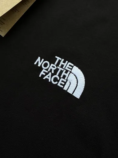 Футболка The North Face чорна вишивка фото 5