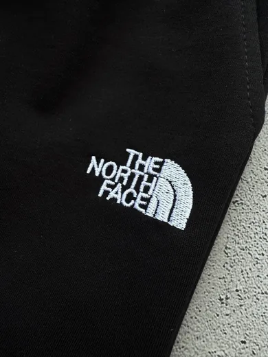 Шорти The North Face чорні вишивка фото 4