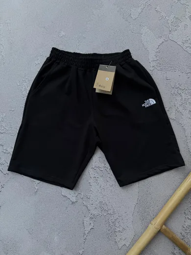 Шорти The North Face чорні вишивка