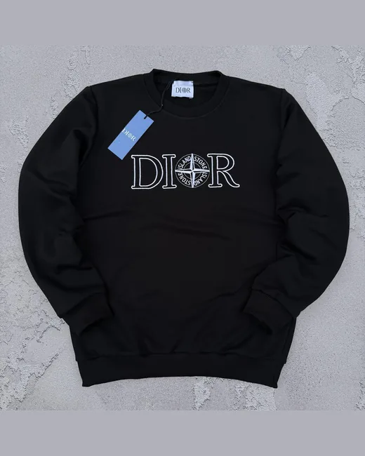 Світшот D/Stone Island чорний