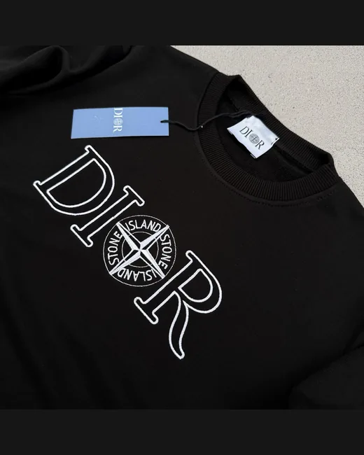 Світшот D/Stone Island чорний фото 4