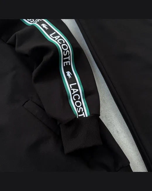 Кофта Lacoste чорна фото 13