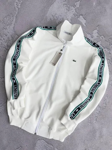 Кофта Lacoste молочна фото 2