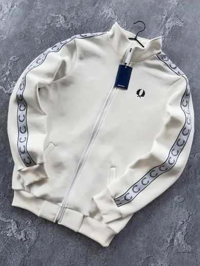 Кофта Fred Perry молочна фото 2