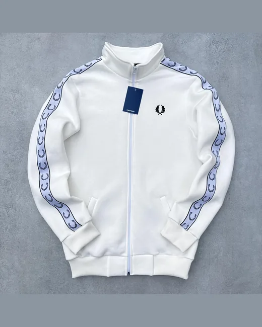 Кофта Fred Perry молочна фото 7