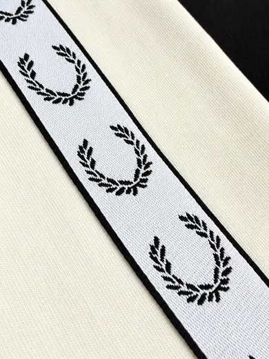 Набір Fred Perry зима кофта молочна та штани чорні фото 4